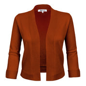 Women's Cropped Bolero Shrug Cardigan