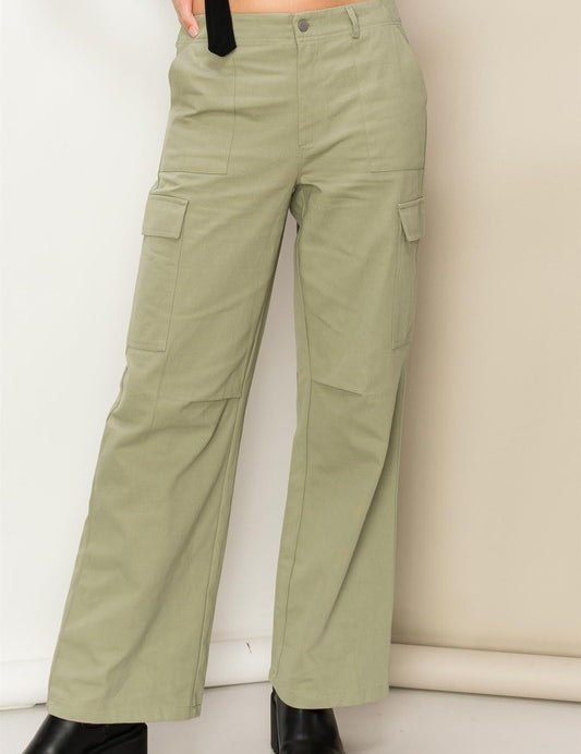 Weekend Chiller High Waist Cargo Pants