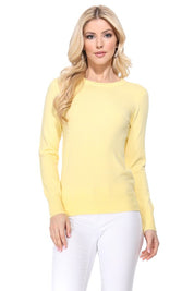 Women's Casual Long Sleeve Viscose Knit Top