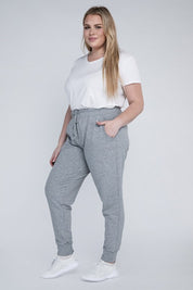 Plus-Size Jogger Pants