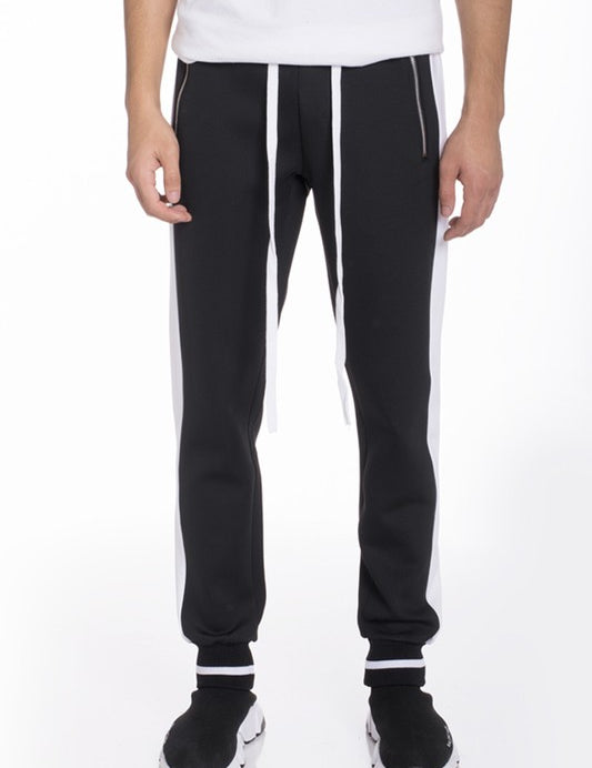 Men's Slim Fit Heavyweight Stripe Jogger Pants