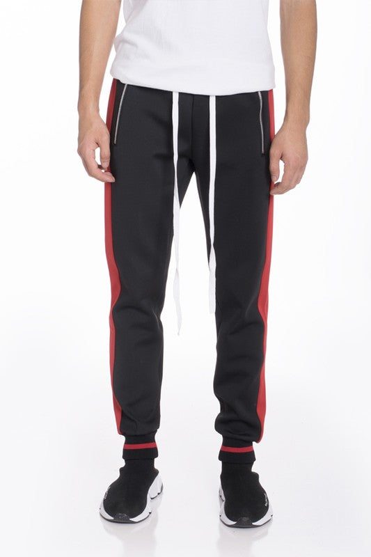 Men's Slim Fit Heavyweight Stripe Jogger Pants