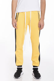 Weiv Mens Heavy Weight Single Stripe Jogger