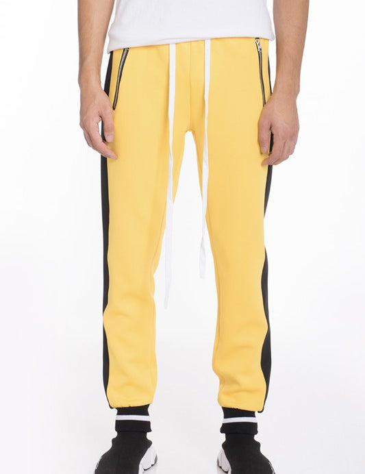 Weiv Mens Heavy Weight Single Stripe Jogger