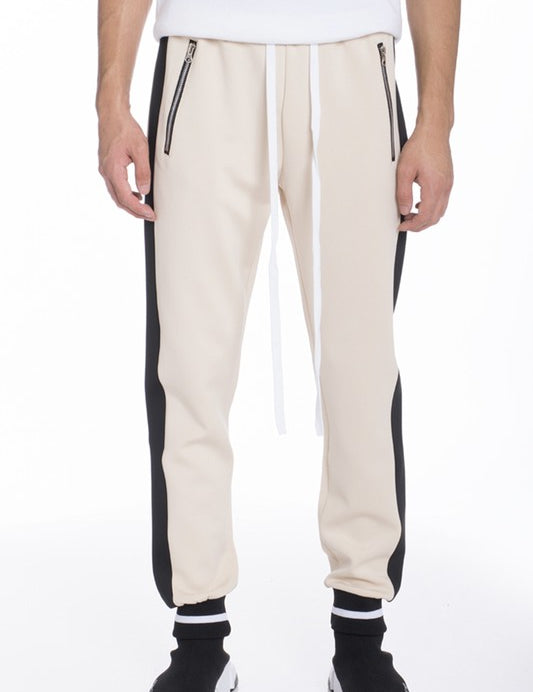 Weiv Mens Heavy Weight Single Stripe Jogger