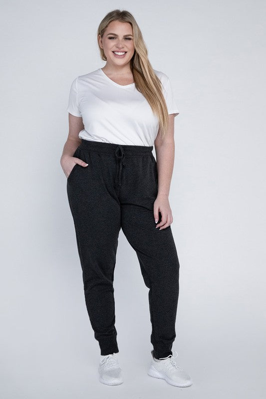 Plus-Size Jogger Pants