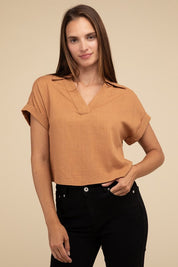 Women's Casual Linen Top