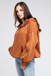 Women's Oversized Stitch Detail Hoodie