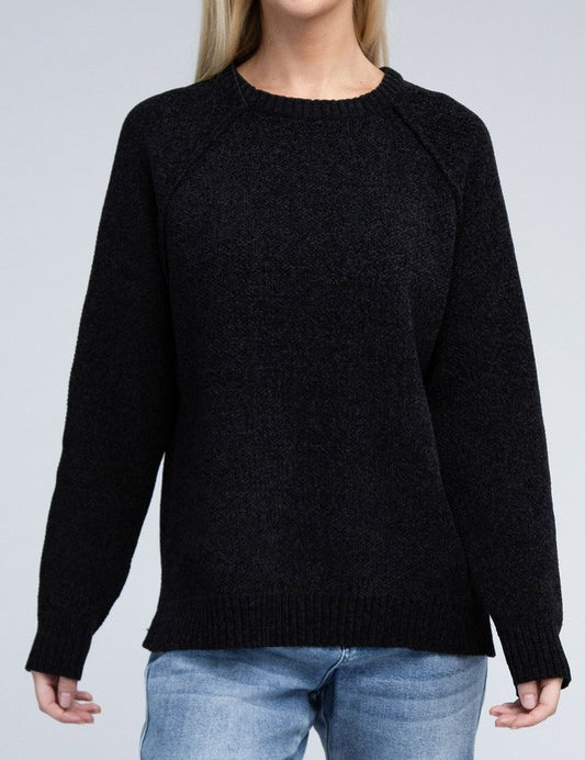 Raglan Chenille Sweater