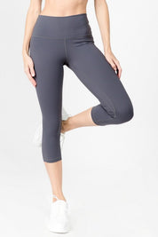 Women's High Rise Buttery Soft Capri Activewear Leggings