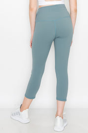 Women's High Rise Buttery Soft Capri Activewear Leggings