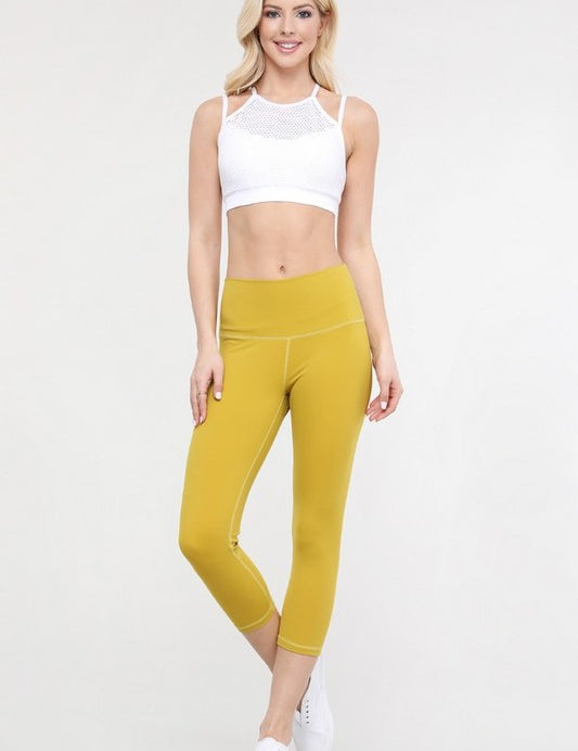 Buttery Soft Capri Activewear Leggings