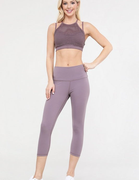 Buttery Soft Capri Activewear Leggings