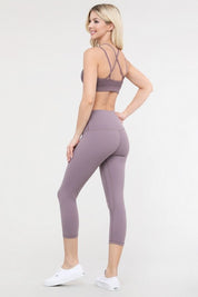 Women's High Rise Buttery Soft Capri Activewear Leggings