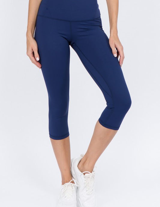 Buttery Soft Capri Activewear Leggings