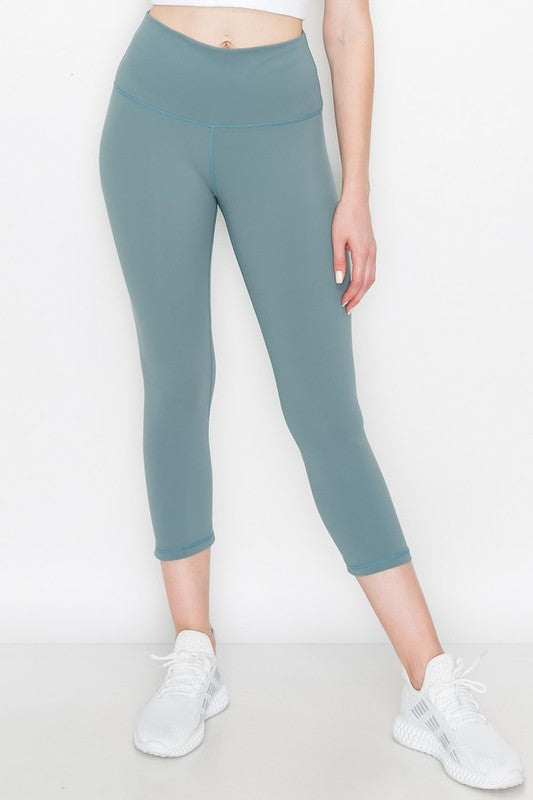 Women's High Rise Buttery Soft Capri Activewear Leggings