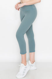 Women's High Rise Buttery Soft Capri Activewear Leggings