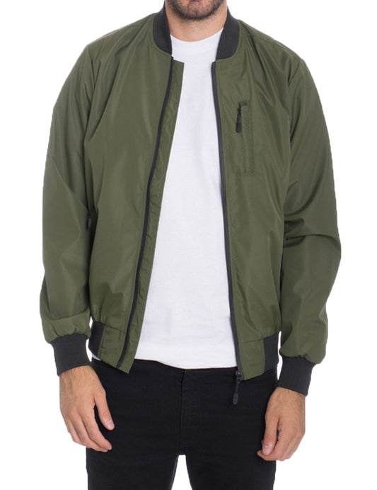 Men's Lightweight Polyester Windbreaker Jacket