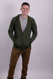 FLEECE ZIPPER HOODIE