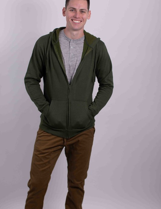 FLEECE ZIPPER HOODIE