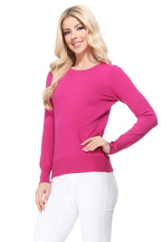 Women's Casual Long Sleeve Viscose Knit Top