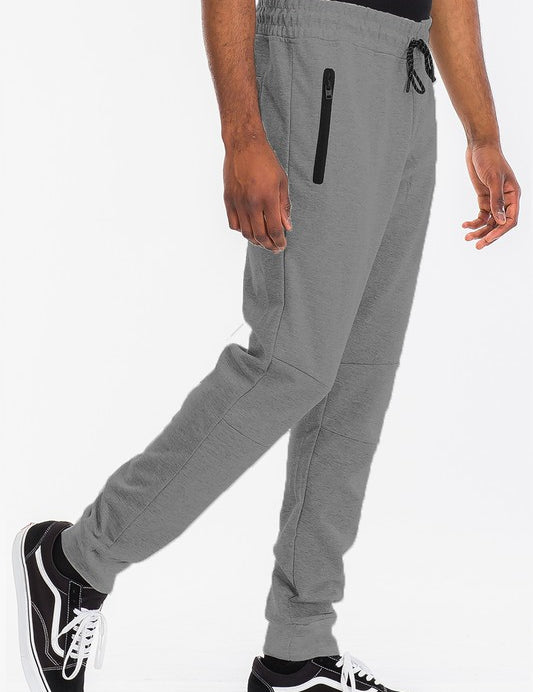 Weiv Mens Solid Heathered Jogger