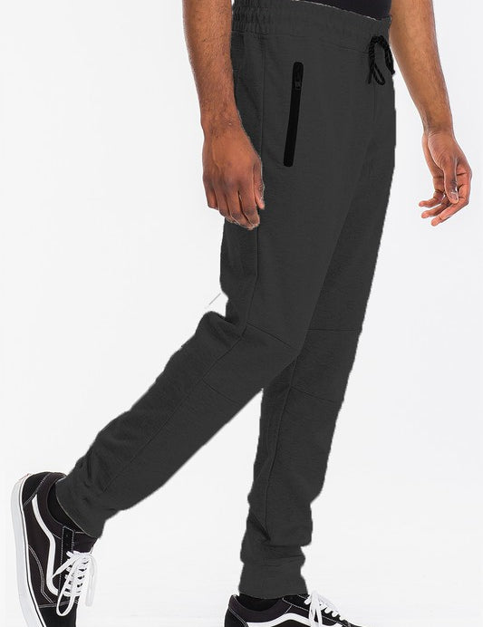 Weiv Mens Solid Heathered Jogger