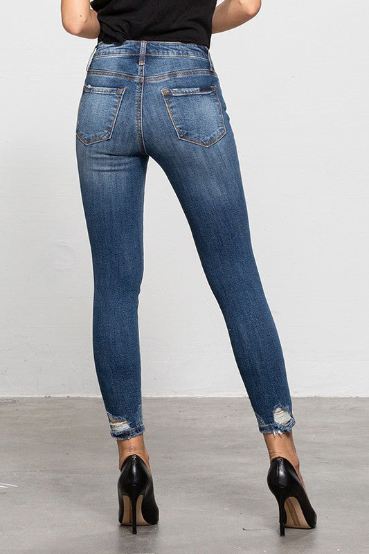 Women's Mid-Rise Ankle Skinny Jeans