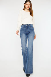 Women's High Rise Flare Jeans