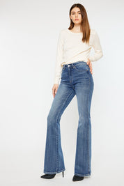 Women's High Rise Flare Jeans