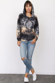 Women's Tie Dye Pullover Hoodie