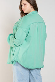 Button Front Closure Jacket