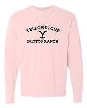 Unisex Comfort Color Long Sleeve Tee - Yellowstone Dutton Ranch
