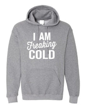 Unisex Graphic Softstyle Hoodie - "I Am Freaking Cold"