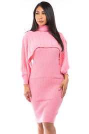 SWEATER TWO PIECE DRESS SET