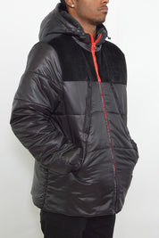 Men's Padded Utility Puffer Jacket