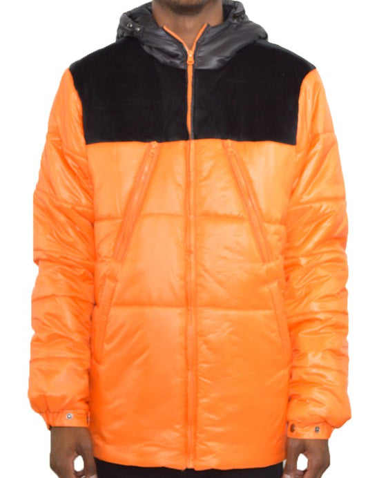 Men's Padded Utility Puffer Jacket