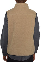 Women's Padded Sherpa Fleece Vest