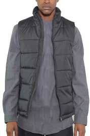 Men's Two-Tone Padded Winter Vest