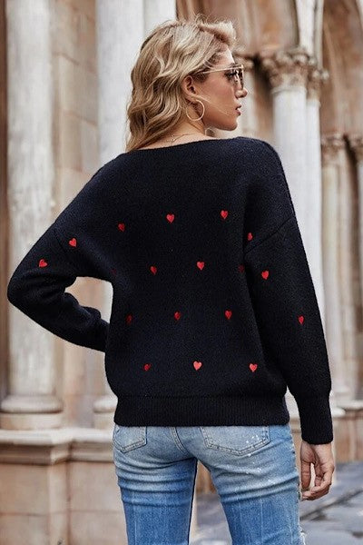 Heart sweater