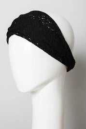 Women's Floral Lace Stretch Headwrap