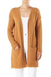 Women's Cozy Loose Fit Sweater Cardigan with Pockets