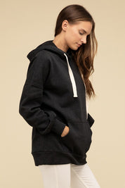 Women's Oversized Longline Hoodie Sweatshirt