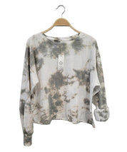 Women's Tie Dye Cotton Pullover Sweatshirt