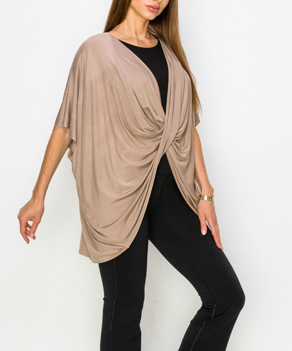 Women's Bamboo Viscose Wrap Top