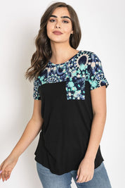 Women's Medallion Front Pocket Tunic