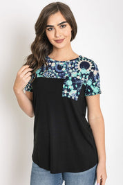 Women's Medallion Front Pocket Tunic