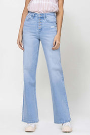 Women's High-Waisted Loose Fit 90's Denim Jeans