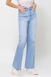 Women's High-Waisted Loose Fit 90's Denim Jeans