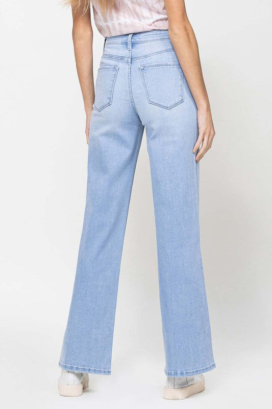 Women's High-Waisted Loose Fit 90's Denim Jeans